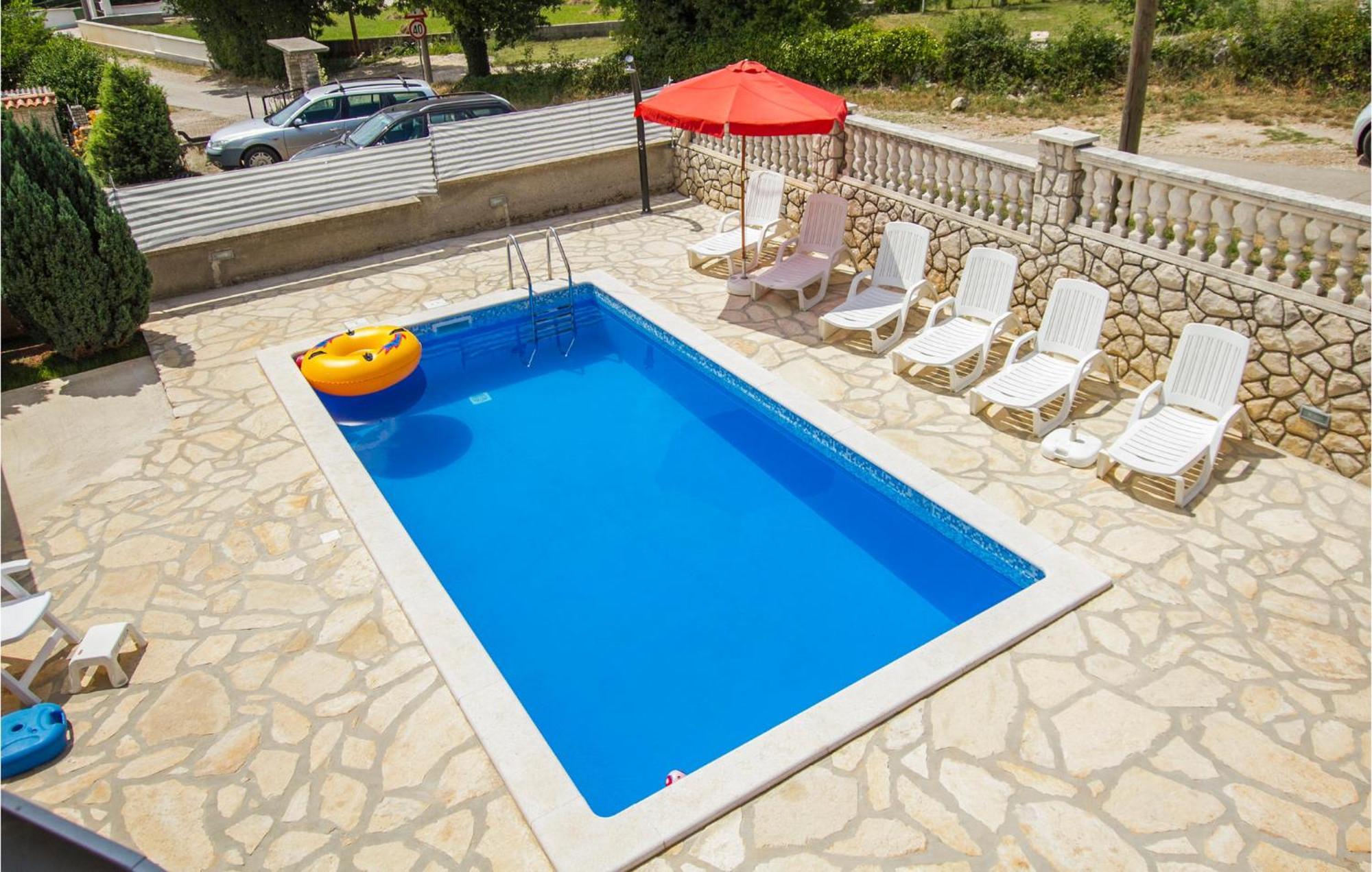 Gorgeous Home In Labin With Outdoor Swimming Pool Bagian luar foto